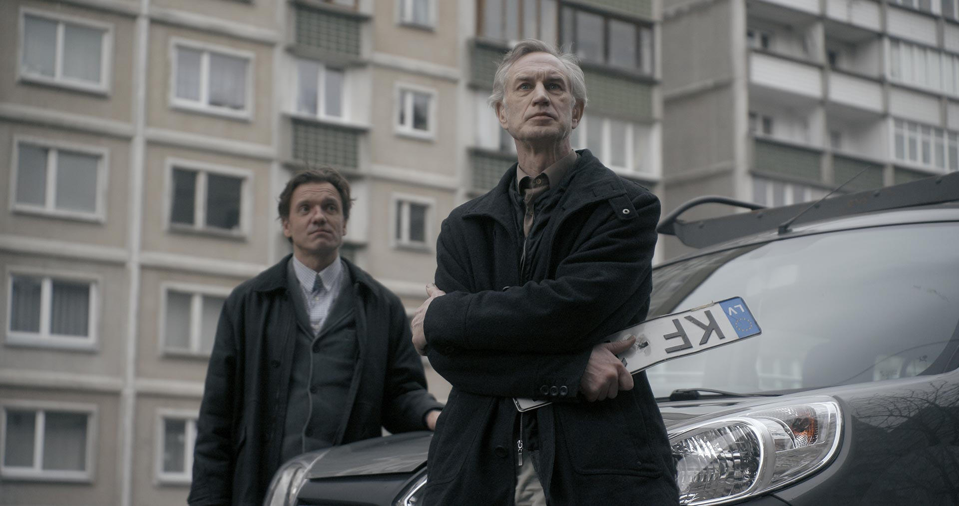 An Incident with Citizen Zarins / Atgadījums ar Pilsoni Zariņu (2019) Directed by Rudolfs Mikelsons / Rudolf Ming / Rūdolfs Miķelsons. DOP Arturs Sulbergs / Artūrs Šulbergs. Starring Ģirts Krūmiņš, Juris Kulakovs. An Incident with Citizen Zarins (2021). Made in Latvian Academy of Culture, LKA.