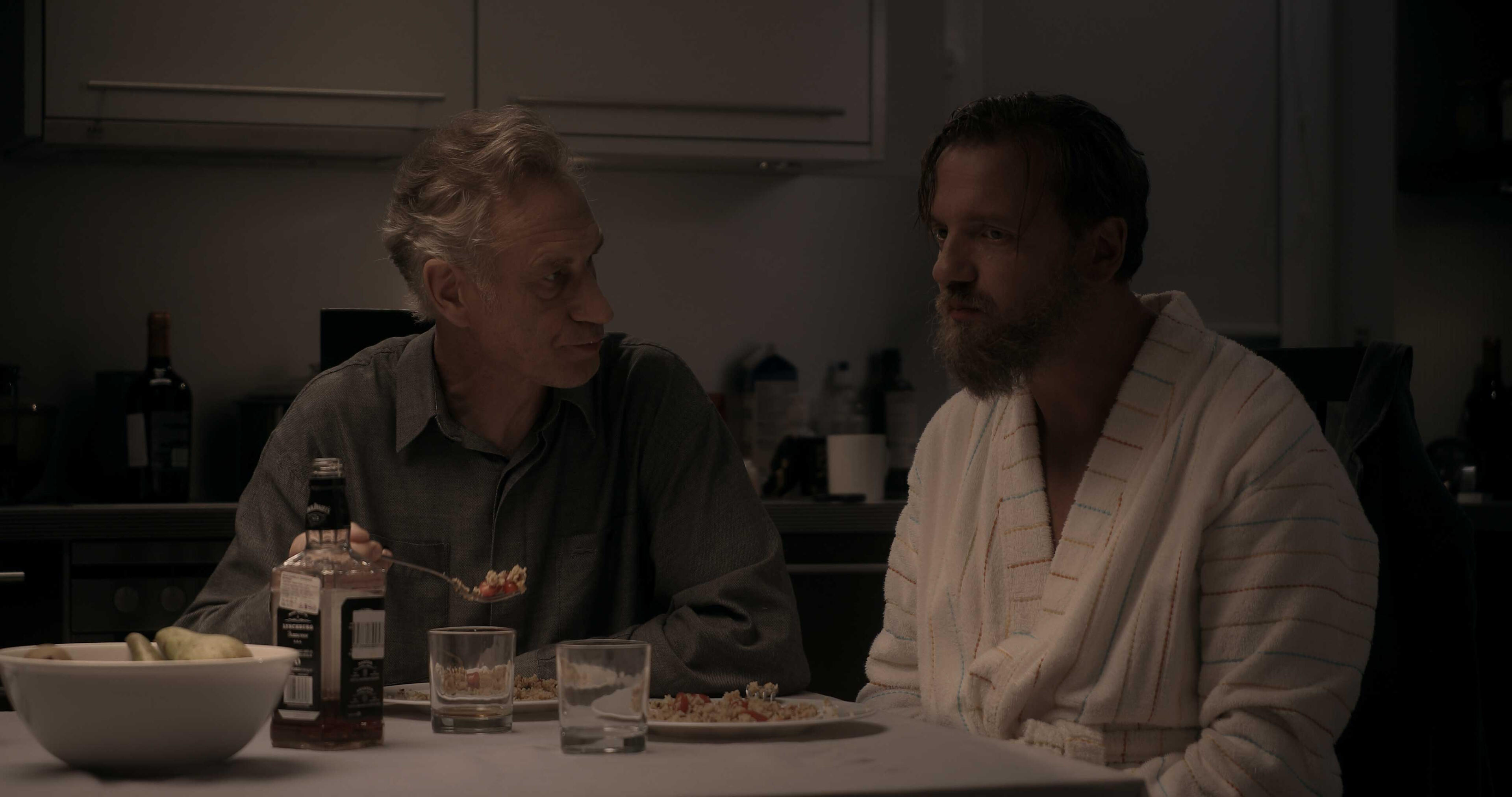 An Incident with Citizen Zarins / Atgadījums ar Pilsoni Zariņu (2019) Directed by Rudolfs Mikelsons / Rudolf Ming / Rūdolfs Miķelsons. DOP Arturs Sulbergs / Artūrs Šulbergs. Starring Ģirts Krūmiņš, Juris Kulakovs. An Incident with Citizen Zarins (2021). Made in Latvian Academy of Culture, LKA.